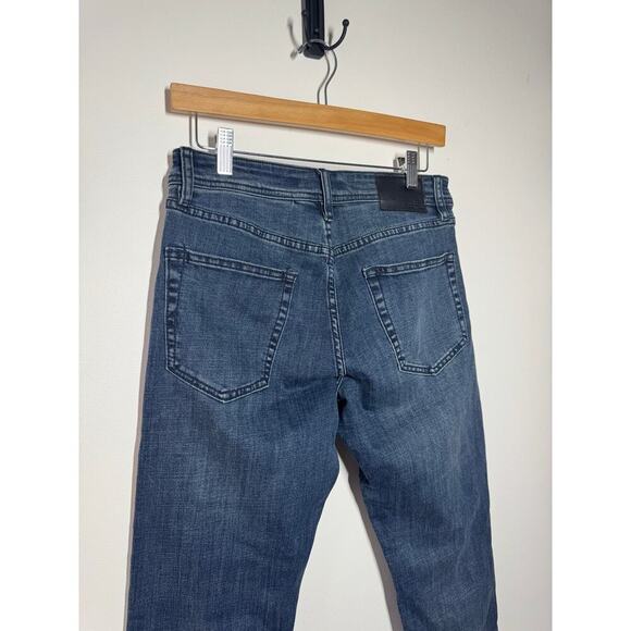 Liverpool Jeans Men 29W 30L Kingston Modern Straight Classic Coolmax Dark Wash - Picture 12 of 13